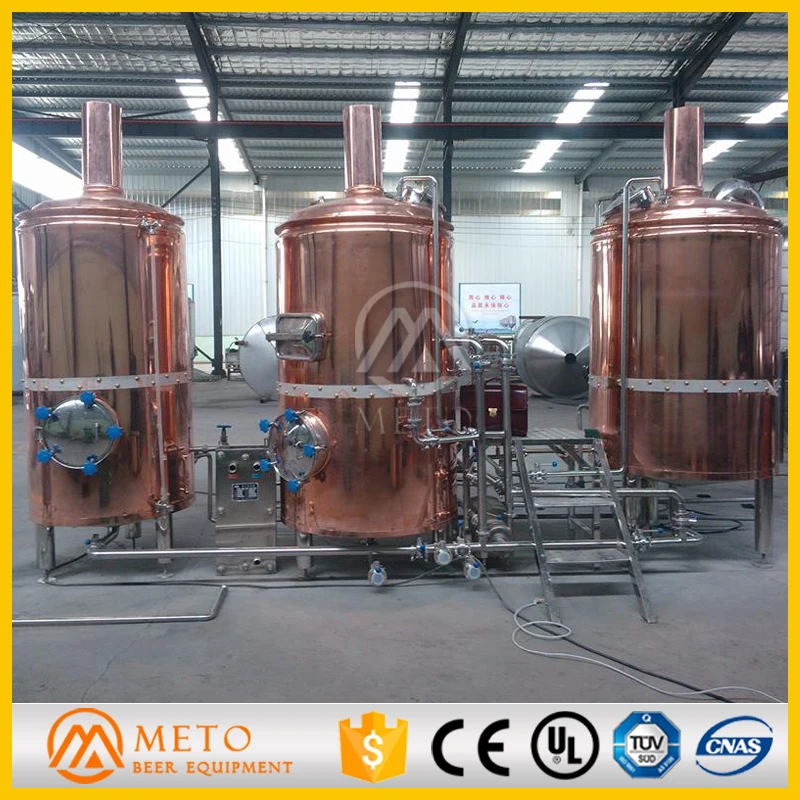 Паб пивоваренная машина, 300L 500L красный медь бак craft пивоварня оборудование на продажу