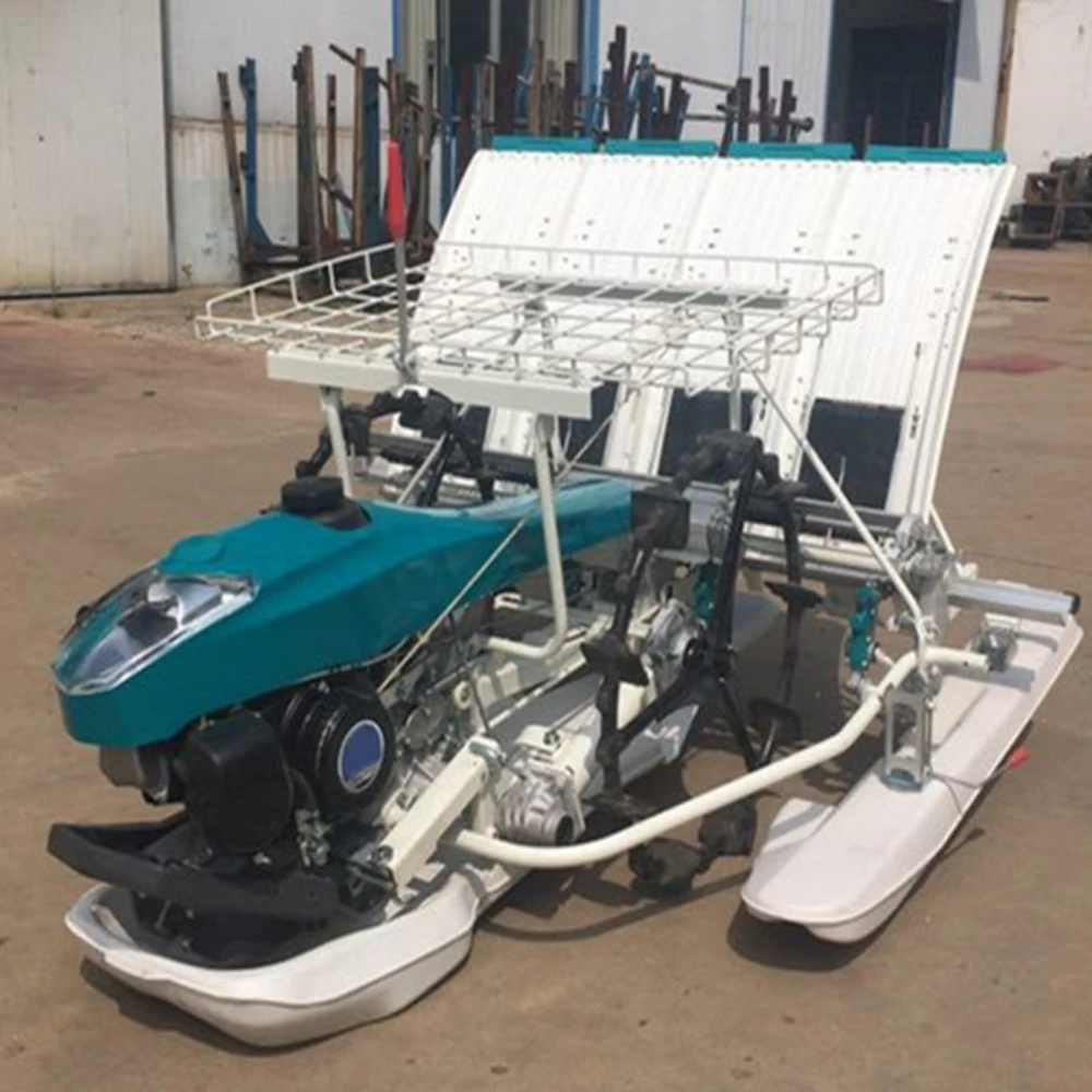 Agricultural Equipment Rice Planting Machine High Speed 4 Rows Rice  Transplanter