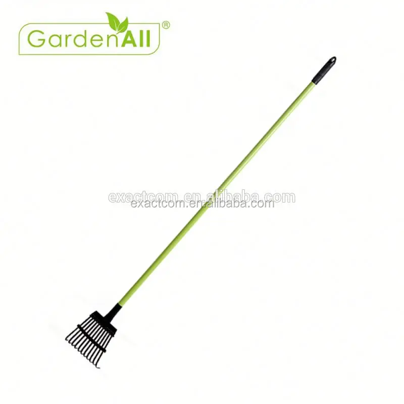 shrub rake with still handle