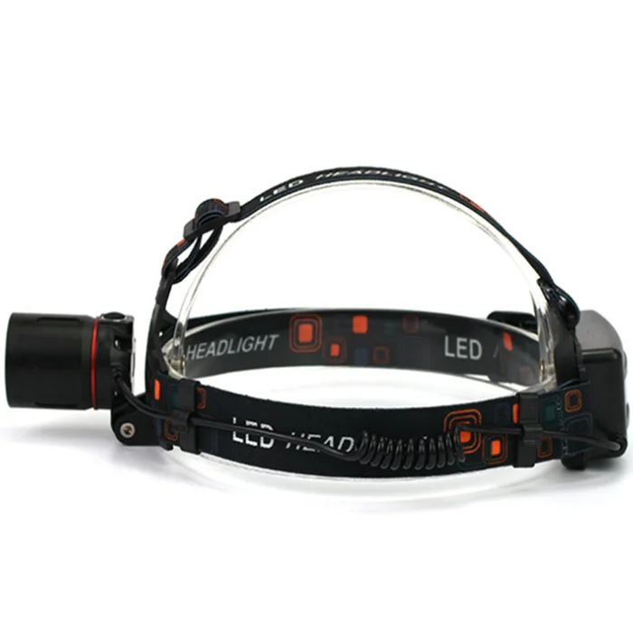 Hot-selling 10W high-brightness water-proof power unit camping diving LED headlamp in 2019