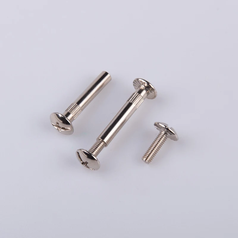 Carbon Steel Phillips Truss Head Chicago Screw Male and Female Screw Furniture Connecting Decorative Screws