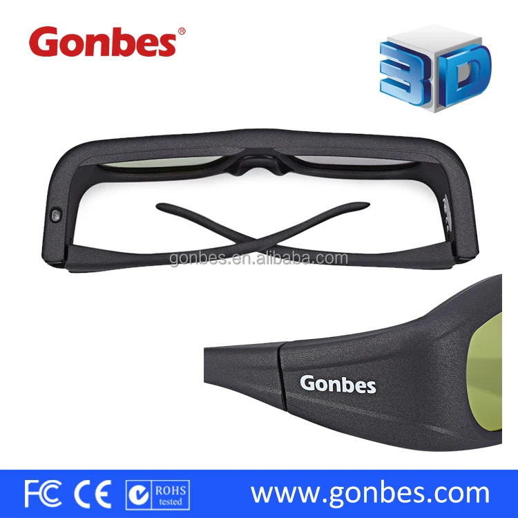 Factory Supply 144Hz DLP Link Projector Active Shutter 3D Glasses