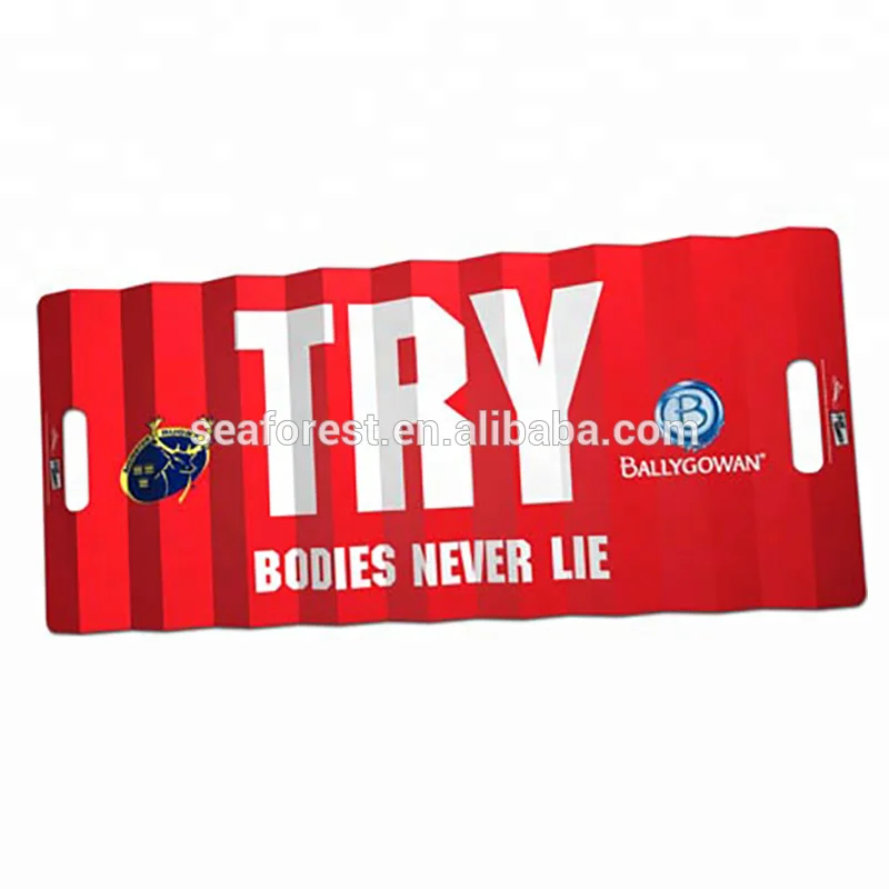 custom logo print advertising folding paper fan hand clapper