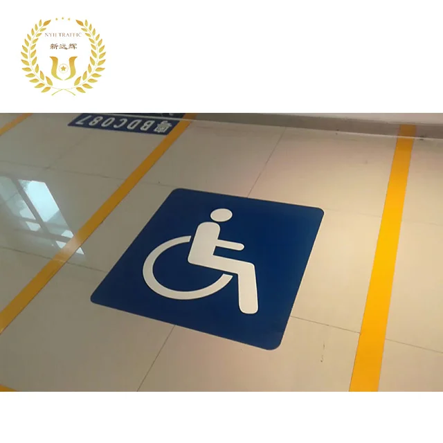 airport floor marking tape blue white reflective night glow tape