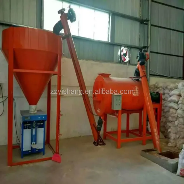 Tile glue manufacturing machine/mixing plant export to dubai