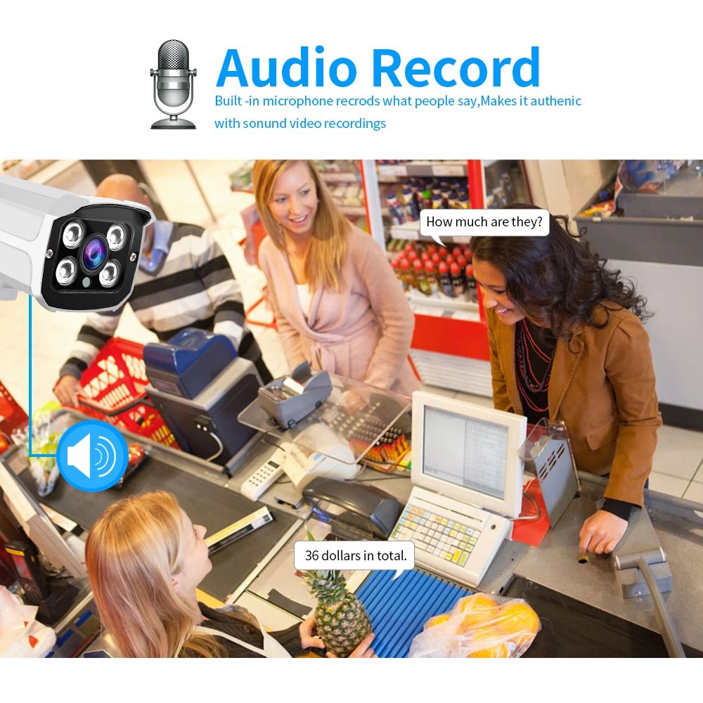 DIY 16CH 5MP  P2P POE IP camera NVR Kit 5 Megapixel HD CCTV Camera System H.265x POE Camera NVR Kit