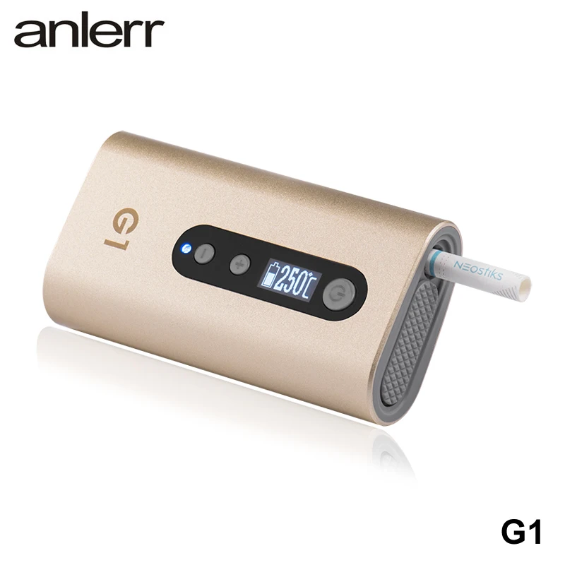 Оригинальная Фабрика 100% Anlerr G1 нагрев не сжигает сигареты сухой травы испаритель электронная сигарета для испарителя сухой травы