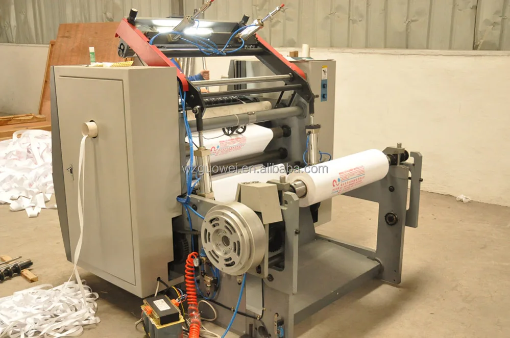 
GW-SLT-900 Automatic Thermal Paper Roll Slitting Rewinding Machine 