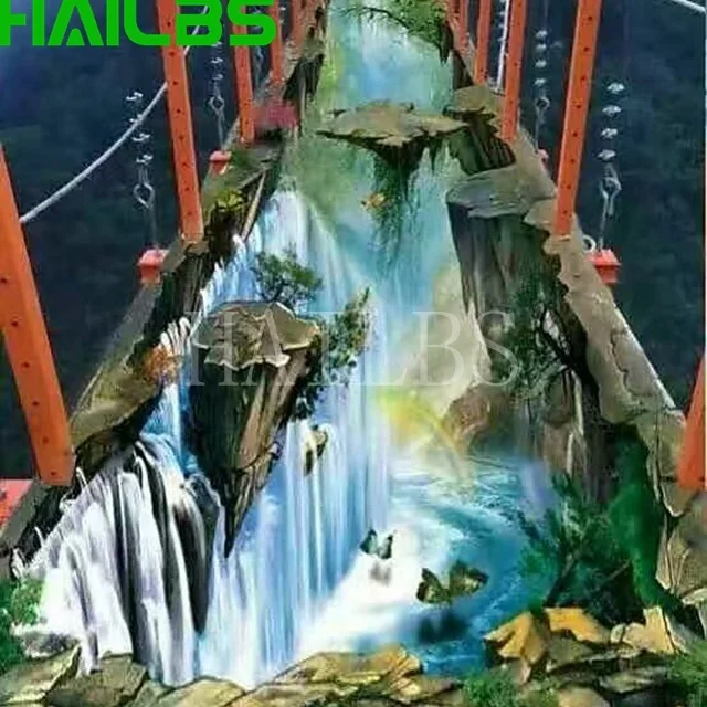 Горячее 3D стекло мост/ледник Skywalk/kitengela