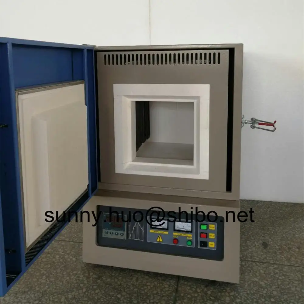 1400degrees box muffle furnace, SiC heaters furnace
