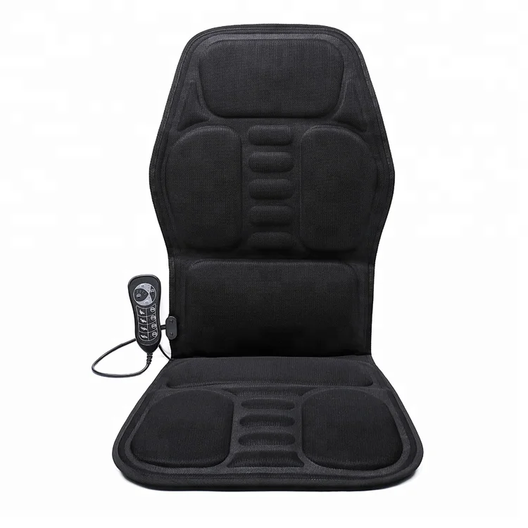 High quality car home use seat with heat neck, back and buttocks massage cushion