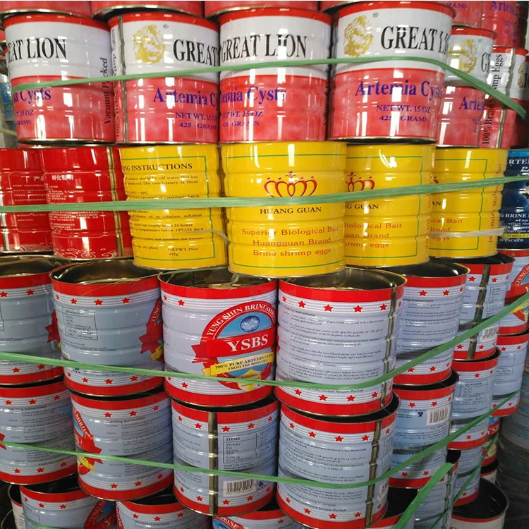 2019 New Brand brine shrimp eggs artemia cysts from China famous supplier