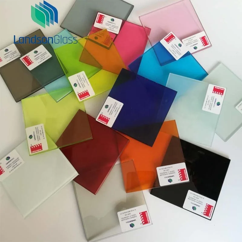 China factory supply safety clear and colored laminated glass sheet price with AS/NZS certification