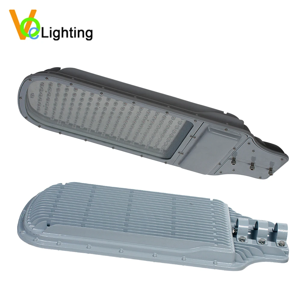 Aluminum alloy Light body material LED Street Light  housing 80W 100W washboard die cast Street Light