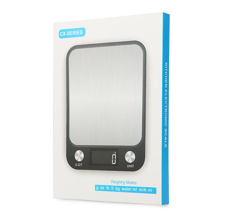 Stainless Steel LCD Display Digital Kitchen Scale Multifunction Kitchen Food Scale