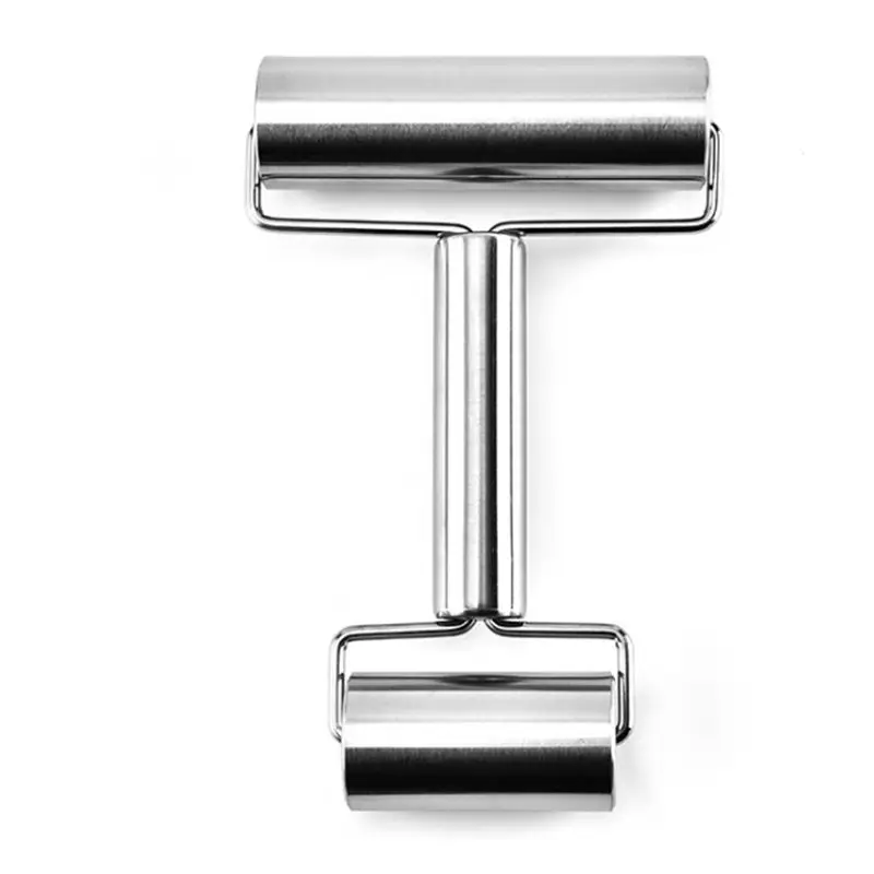 Распродажа, двухголовочная Скалка, антипригарная скалка для пельменей из нержавеющей стали