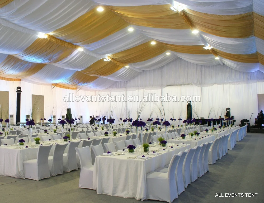 Luxury Wedding Tent With Decoration Linings