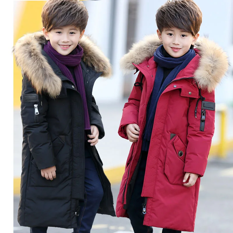 YQ01 Kids cloth fashion design winter children boy down coat