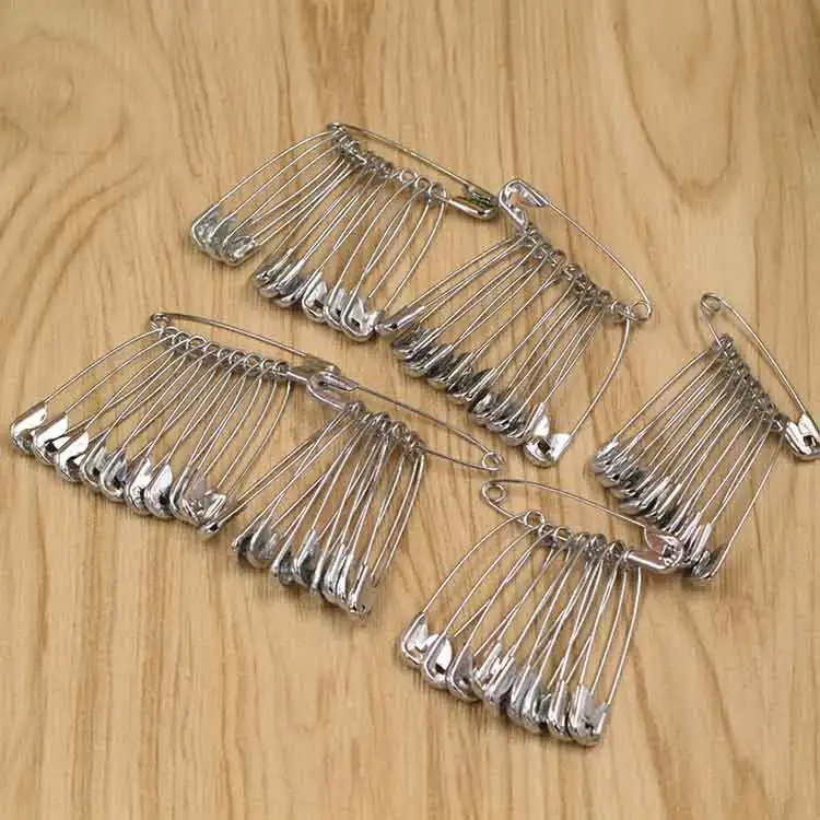 New Extra Large Safety Pins Silver Gold Metal Crafting Diapers Loop Pin