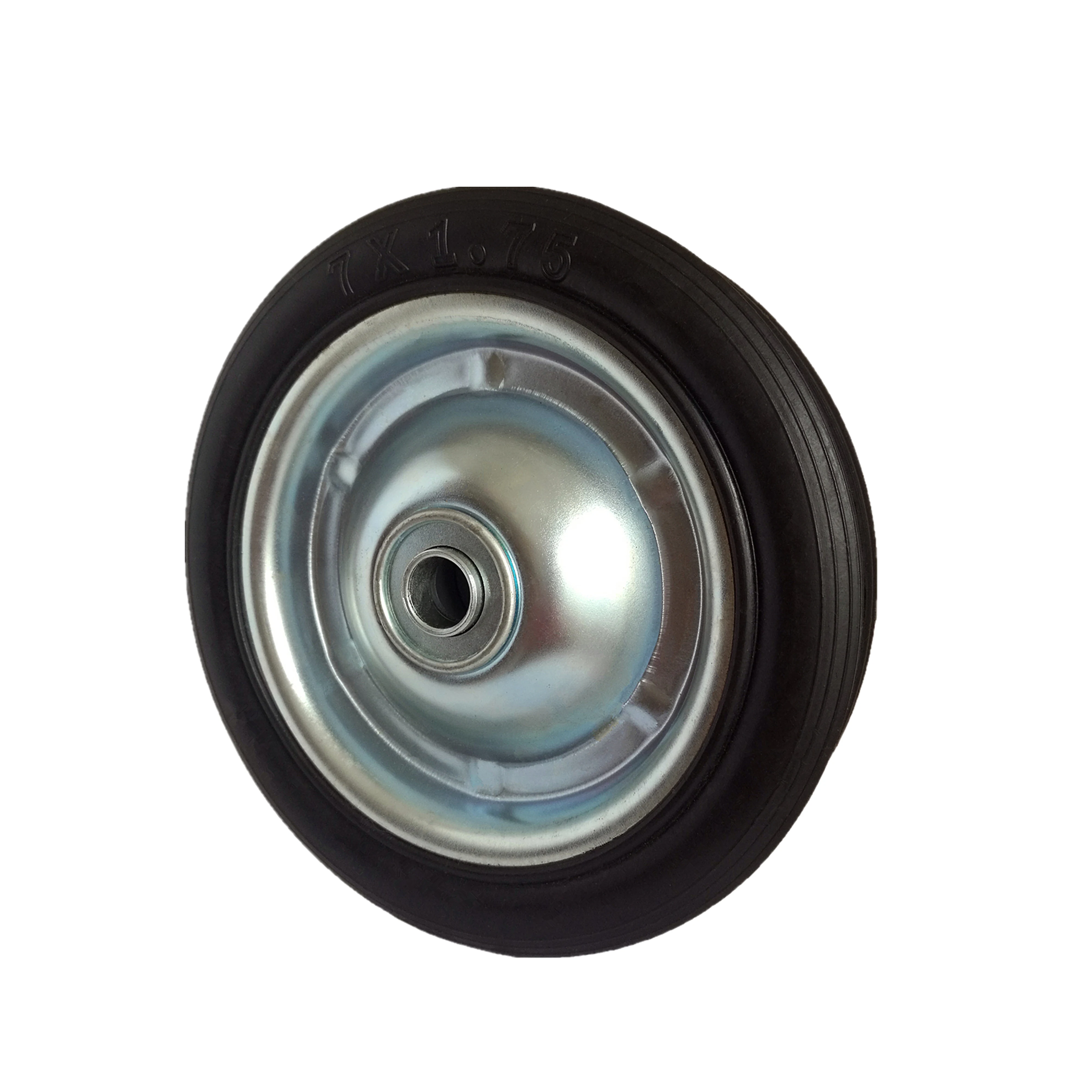 180 mm rubber wheels solid rubber tire for air compressor tires, handcart wheels, lawnmower wheel