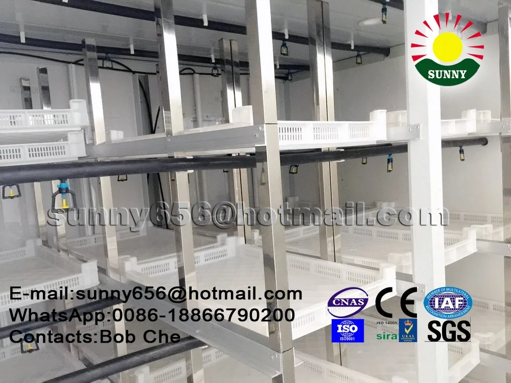 Micro-Computer Control Hydroponic Fodder SystemHydroponic Seeds Sprouting Equipment for Feed Animal,Poultry(Broccoli Raab