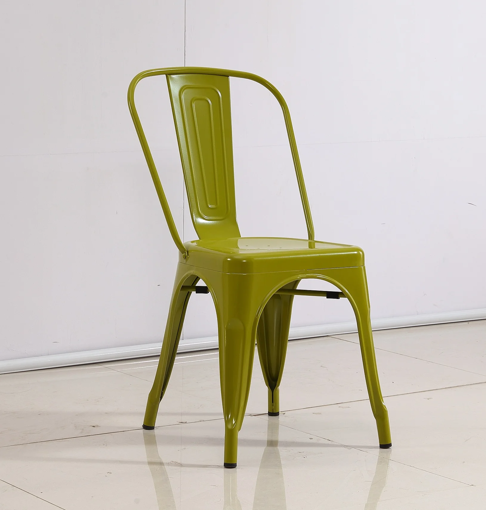 Colorful fashion stackable dining industry chair