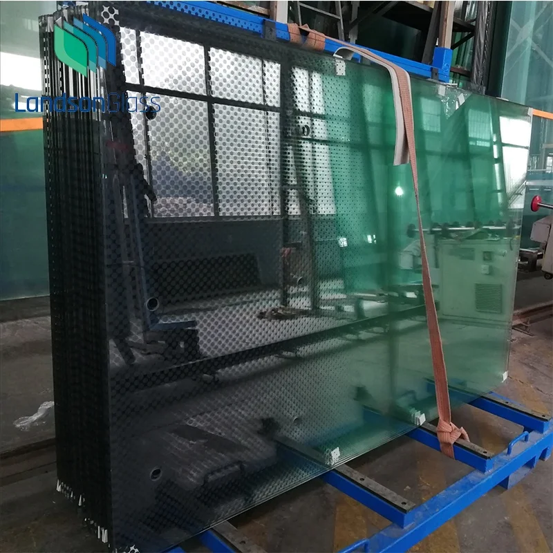 Clear Laminated Glass Pvb Interlayer 6.38mm 6mm