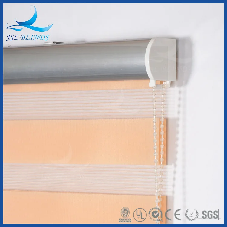 Zebra Blinds Motorized Day Night Roller Blinds Double