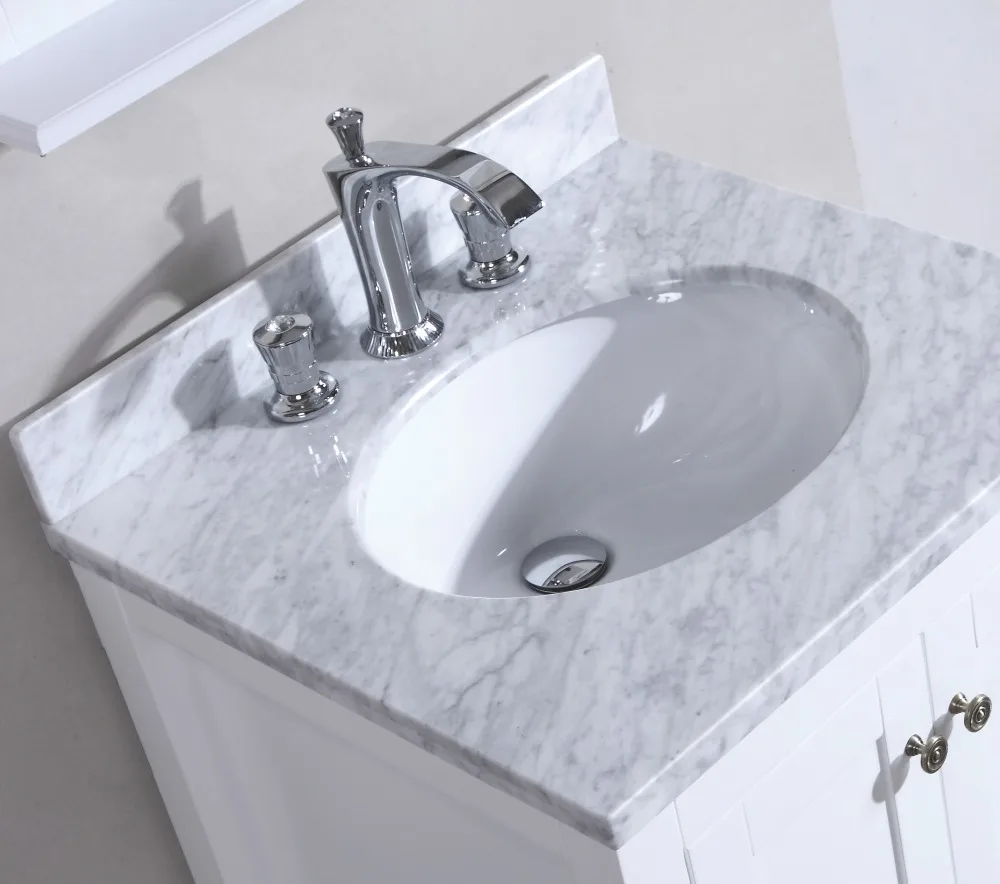 European Style Bathroom Vanity Cabinet , UK Floor Modern Bathroom Mirrored Cabinets