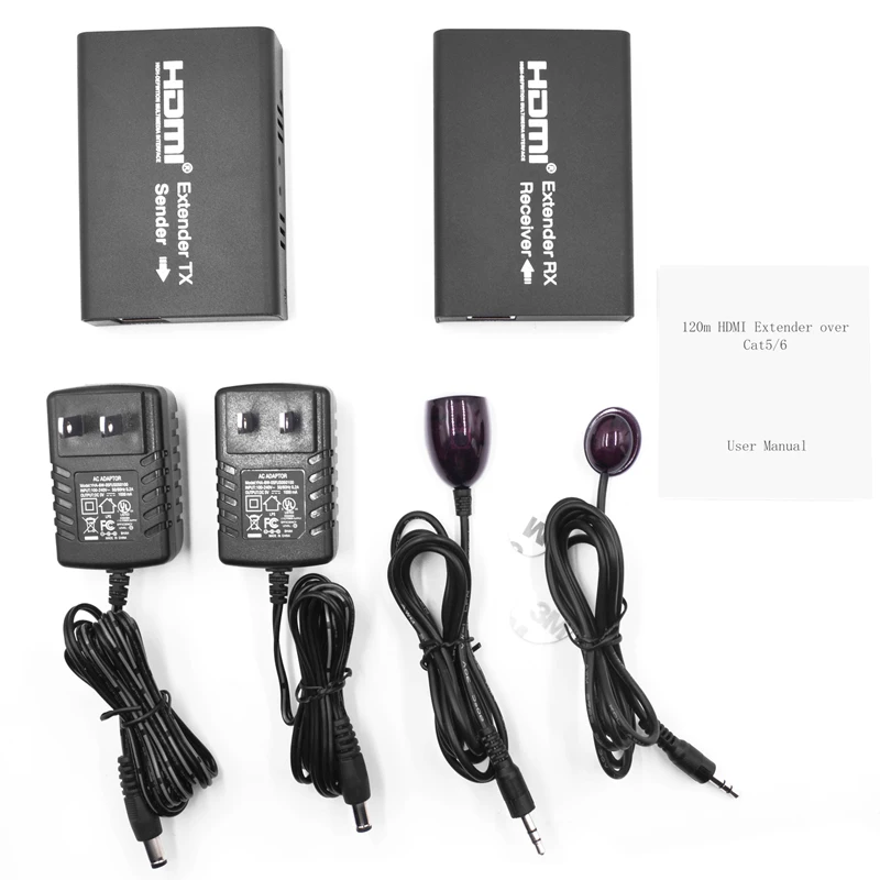 AOEYOO 100M HDMI Network Cable Extender over Cat5/6