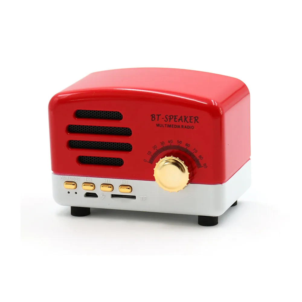 
outdoor rechargeable bt portable speaker Wireless mini stereo speaker with fm radio 