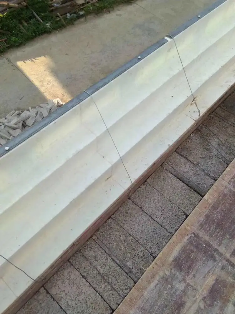 Factory Supply Exterior  Decorative cement concrete noble style Eaves line  plastic molds for building and home use