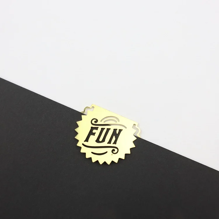 
Metal Clip Creative logo clip for books 