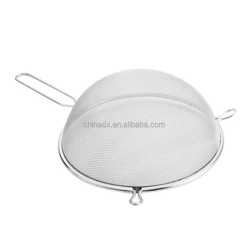 
stainless steel soup and milk strainer 
