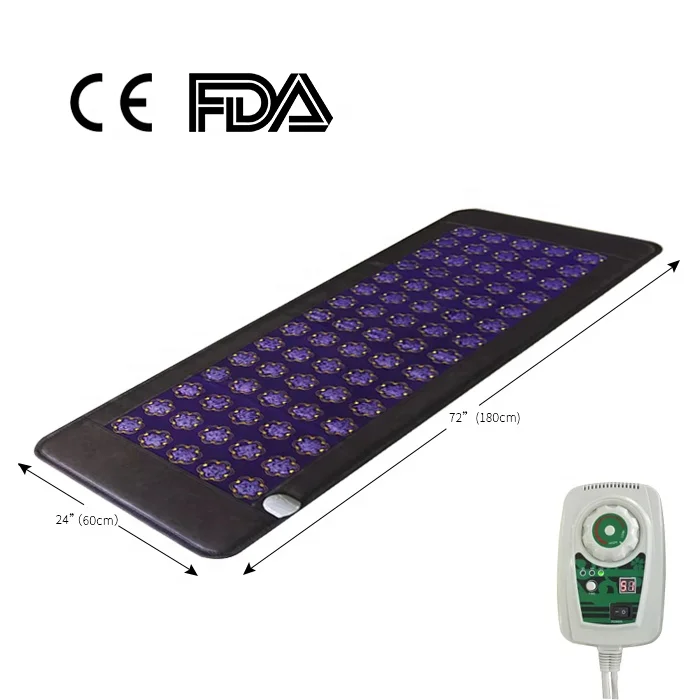 Magnetic therapy far infrared amethyst mat