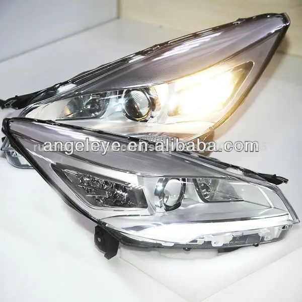 2013-2014 год ford kuga прокладка водить фар с объективом проектора хромированными жидищного