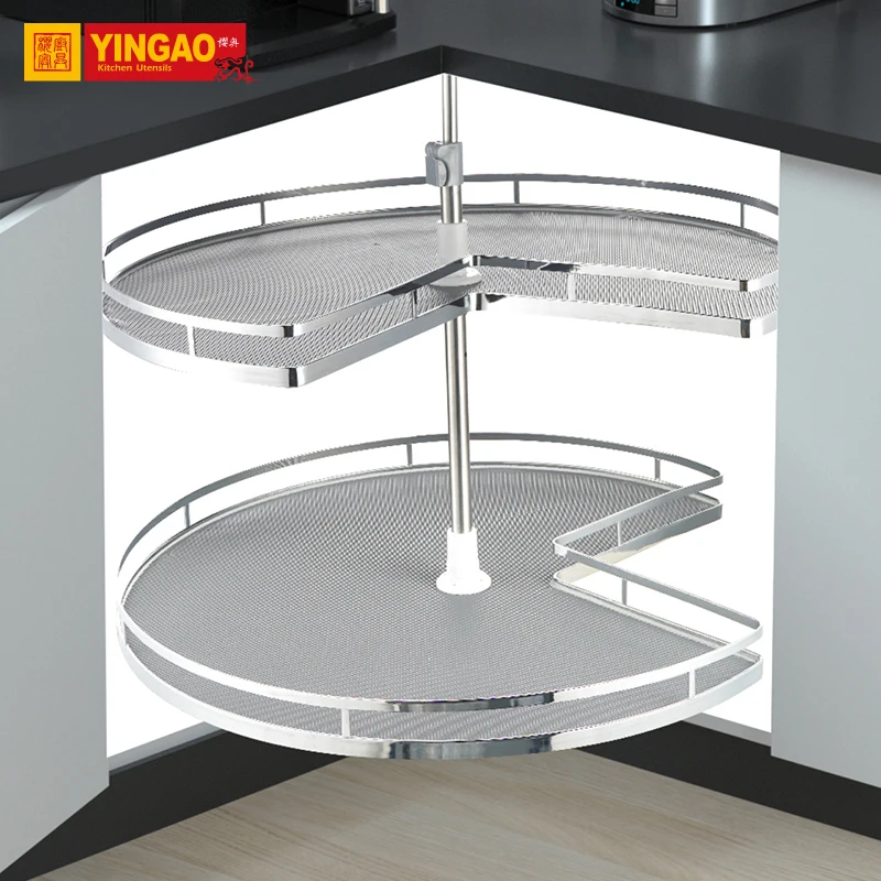 kitchen cabinet accessories magic corner kitchen storage baskets