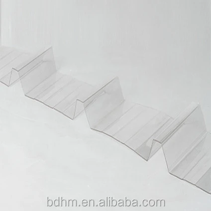 Гарантия 10 лет, прозрачный гофрированный пластиковый кровельный лист из поликарбоната для теплиц из Гуанчжоу, Китай