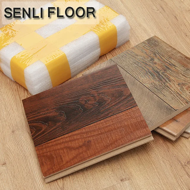 HDF ДВП двойное нажатие Вьетнам рельефная поверхность ламинированный пол