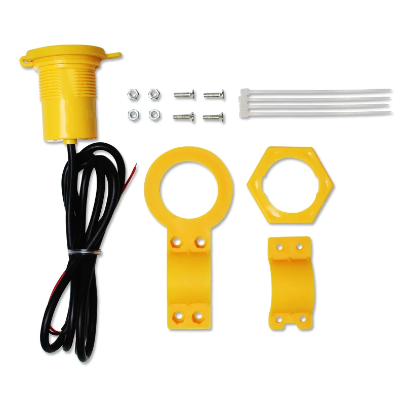 Hot Waterproof 2.1A Car Electric Motorcycle Scooter USB Charger With Switch Motorcycle Phone Charger