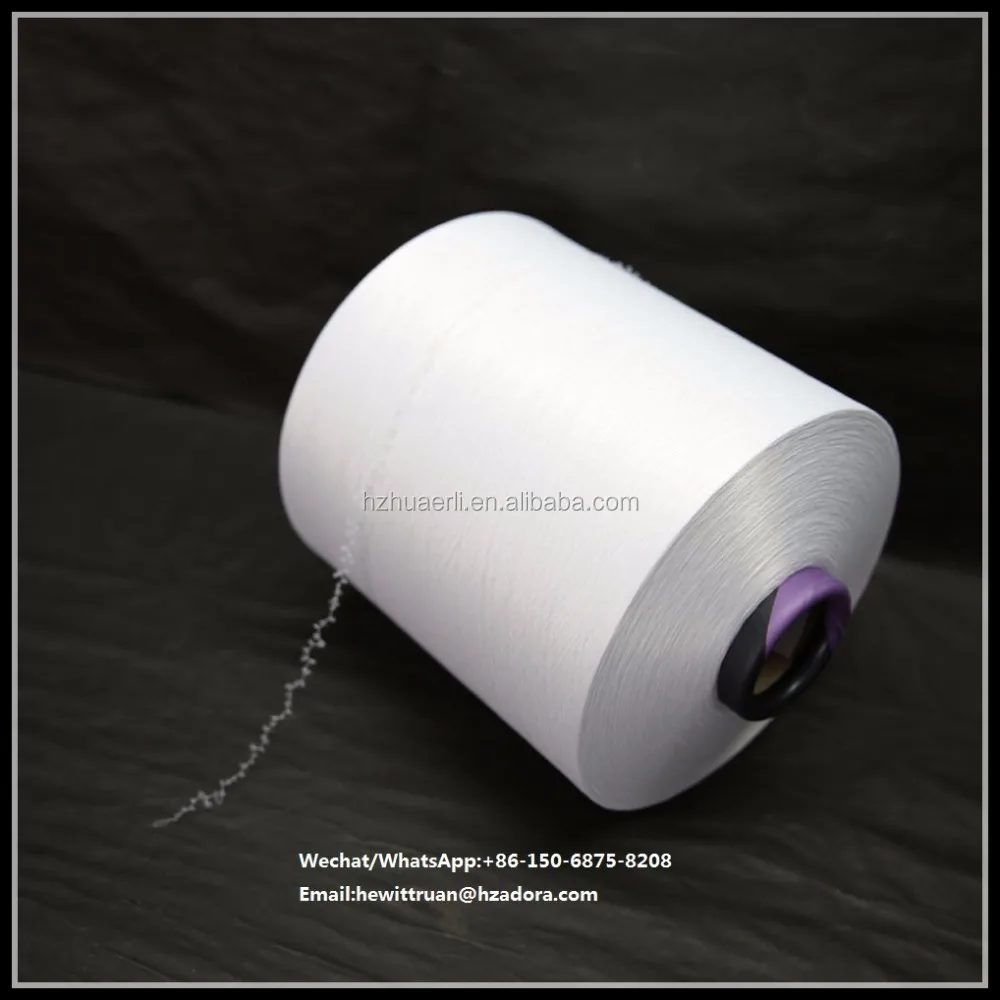 
hot sale polyester covered spandex yarn 40150for socks and jeans 