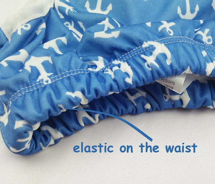 
Pororo Baby Cloth Diapers Training Pants Bamboo Fiber Inner Diaper Pants Pul Fabric Waterproof for Infants & Toddlers Microfiber 