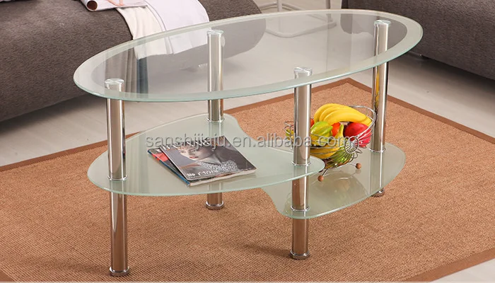 
cheap modern glass coffee table glass tea table on sale 