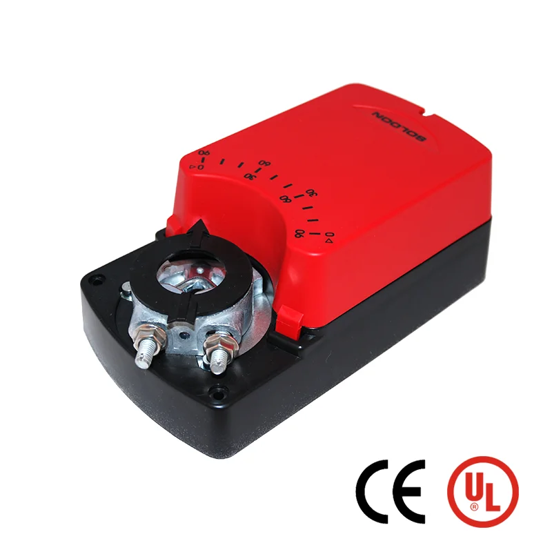 08NM CE  listed 24V Modulating Type motorized damper actuator for HVAC System