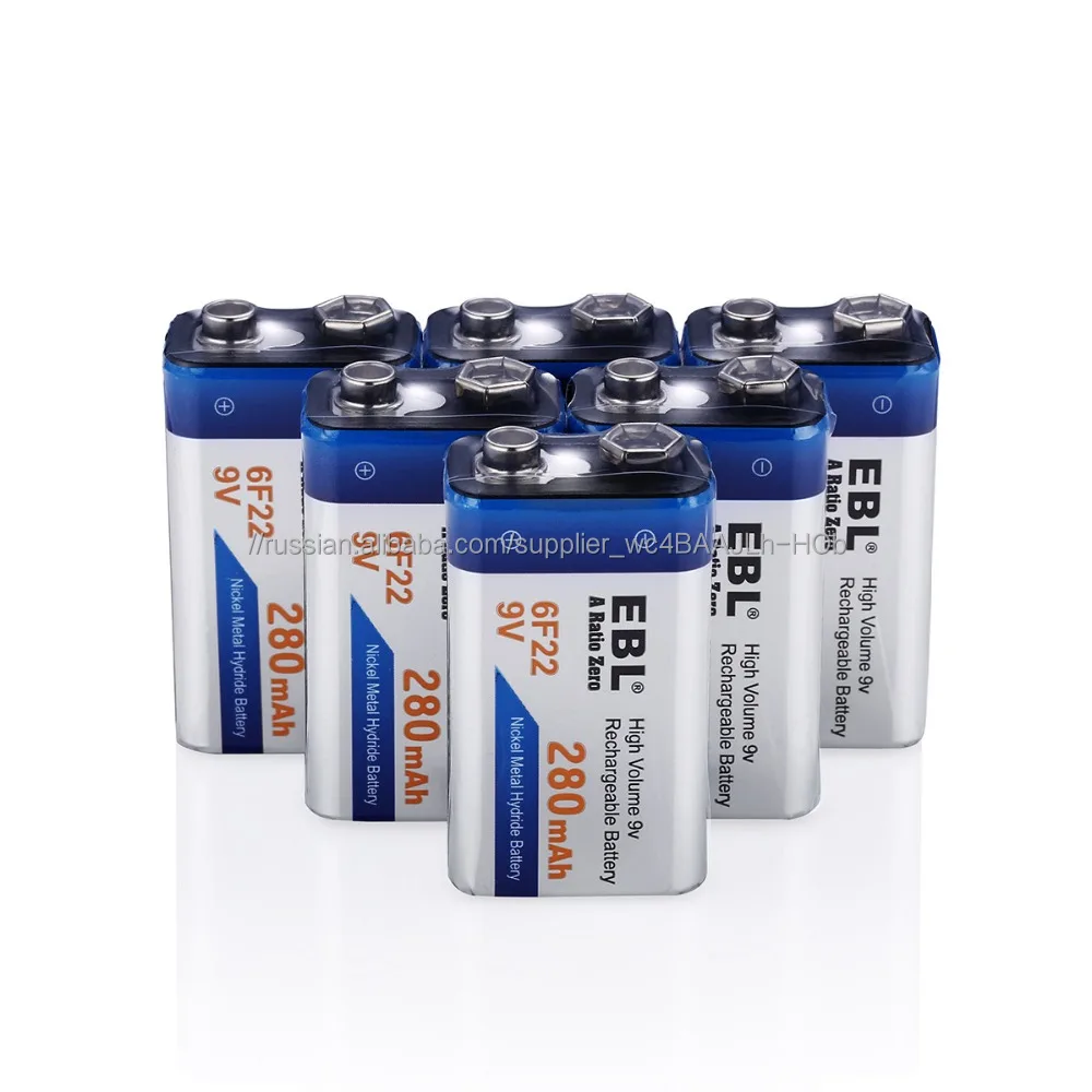 Китай сделал 9 В 280 мАч литий-ионная аккумуляторная батарея для светодиодные/игрушки