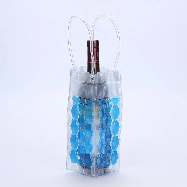 Best selling in Germany outdoor garden wine cooling holder plastic bag Wine cooler