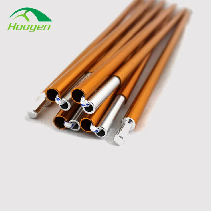 7001 7075 frp tent pole outdoor aluminum alloy color anodized aluminum pipe tent pole parts