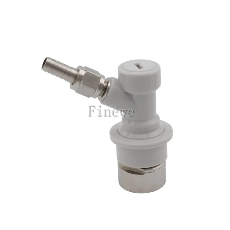 304 Stainless Steel Carbonation Cap Ball Lock Disconnect Keg Coupler Adapter Home Beer Brewing Conversion Kit