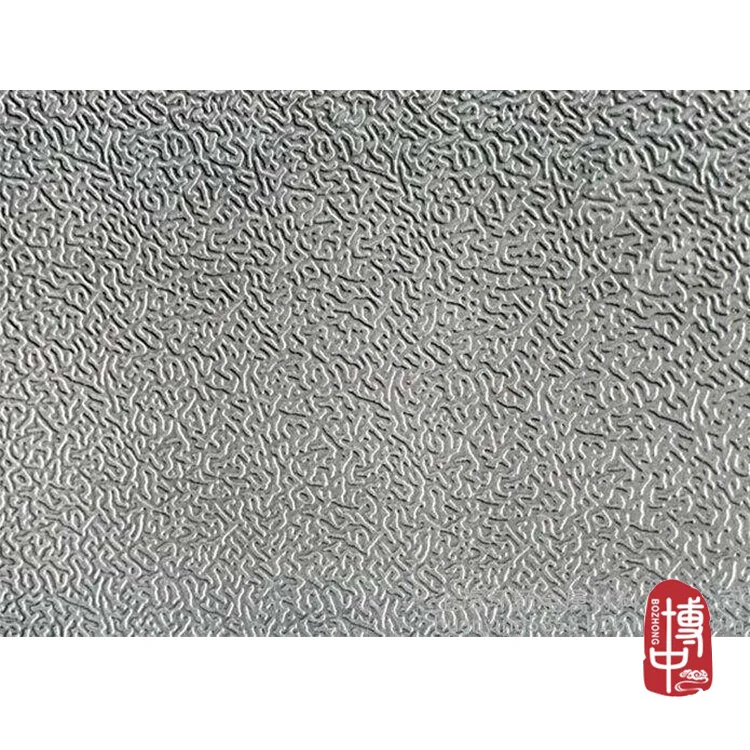 Decoration Industry Custom O-H112 Stucco Embossed Corrugated Aluminum Sheet