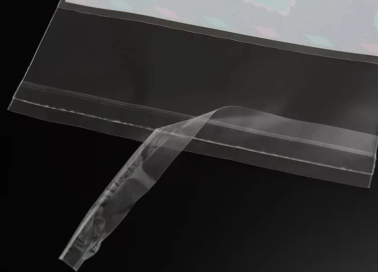 Party Supplies Cute Cookie Biscuit Plastic Gift Bags Sweet Decorative Candy Self-adhesive packaging Bags